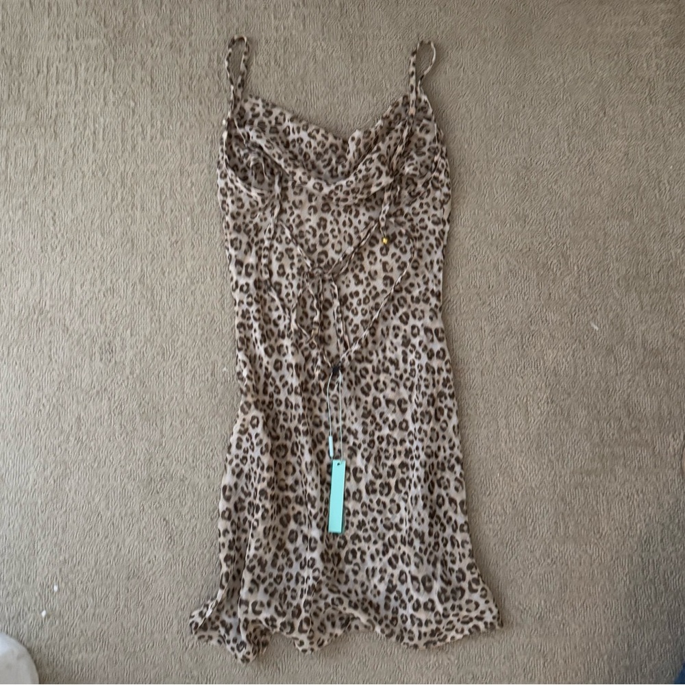 Leopard Print Dress - Picture 2 of 5